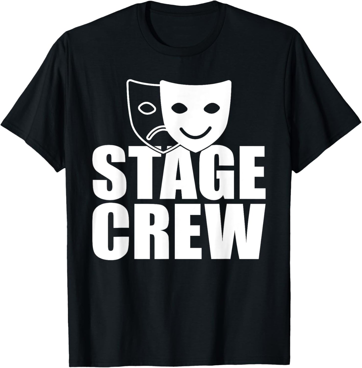 Stage Crew Backstage Theatre Staff Tech Crew Running Crew T-Shirt - T-Shirt | Black
