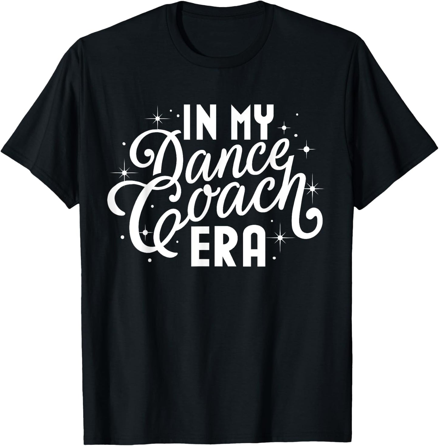 Retro In My Dance Coach Era Back To School sport coaching T-Shirt - T-Shirt | Black