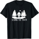 Seeking The Truth, Bigfoot Lover T-Shirt - T-Shirt | Black