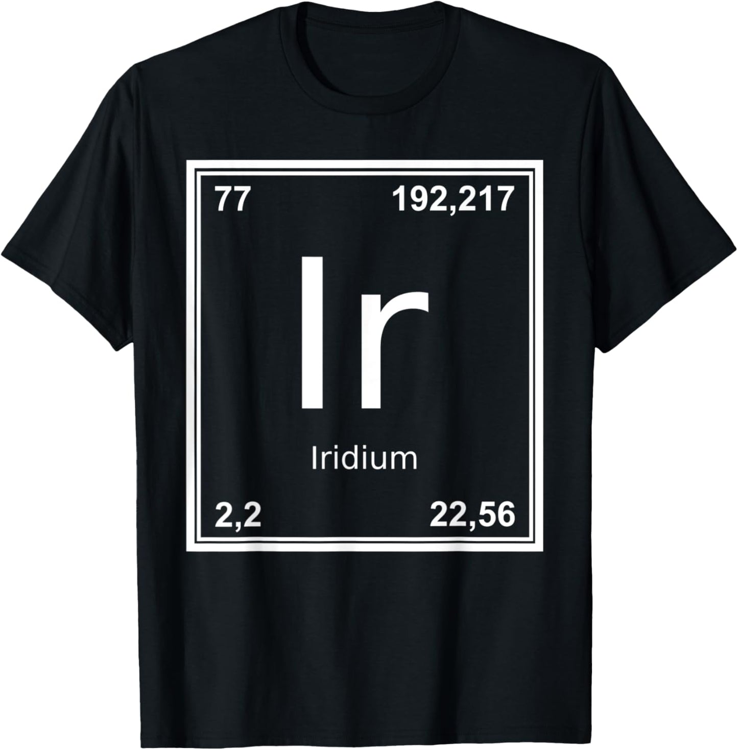 Iridium Symbol Costume T-Shirt - T-Shirt | Black