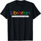 The Original Search Engine - School Librarian Library Books T-Shirt - T-Shirt | Black
