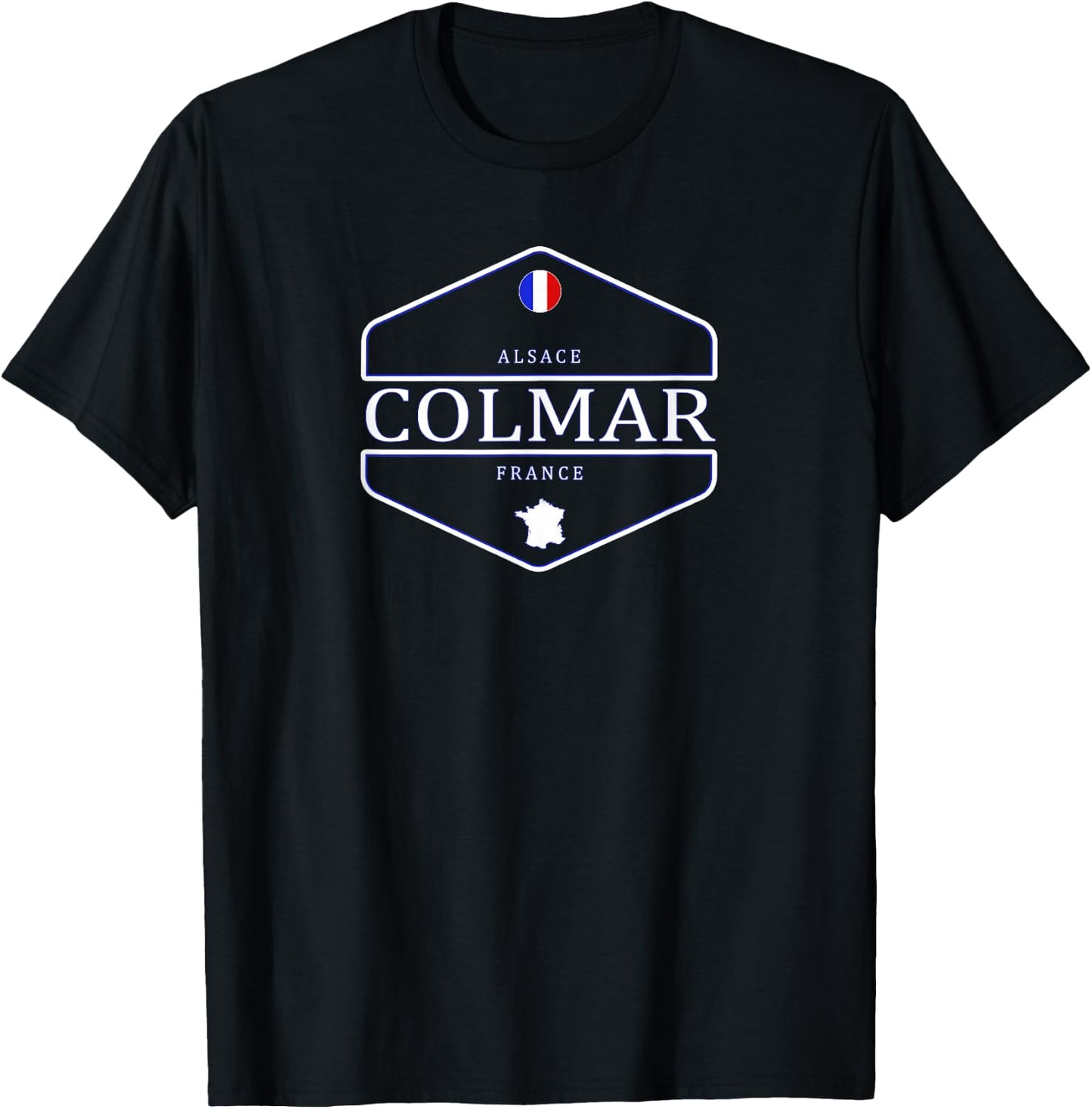 Colmar Alsace France - Colmar Alsace France T-Shirt - T-Shirt | Black