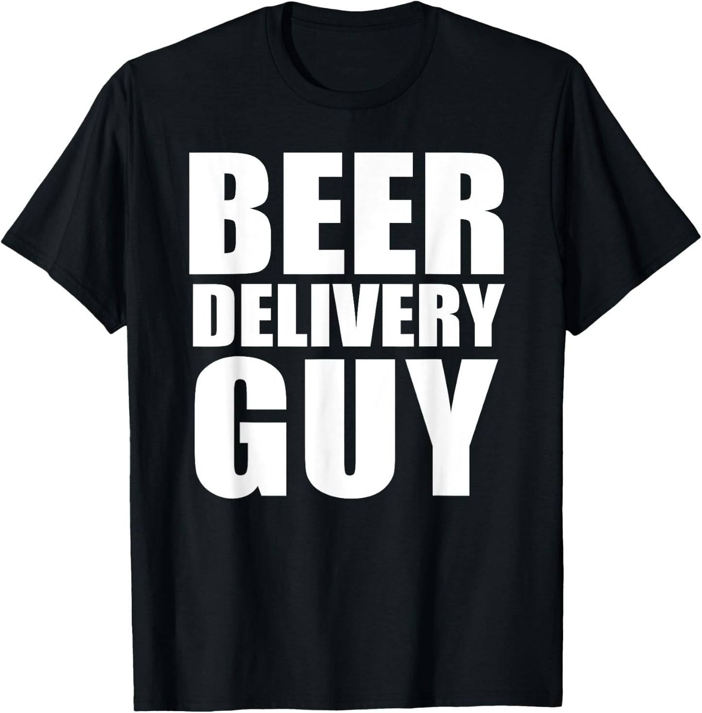 Beer Delivery Guy T-Shirt - T-Shirt | Black