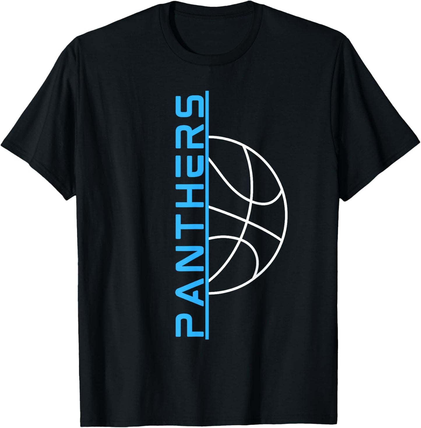 Panthers Basketball T-Shirt - T-Shirt | Black