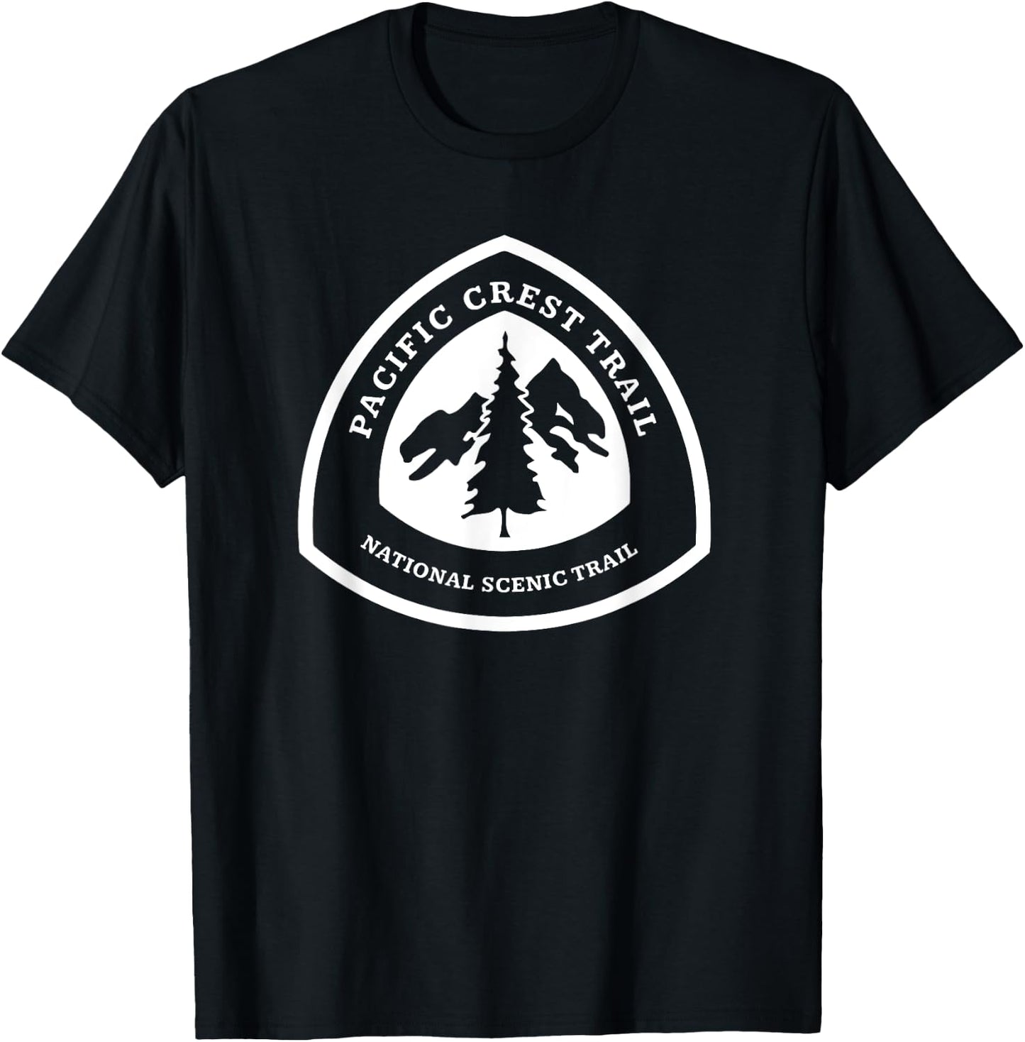 Hiking Trailblaze : Pacific Coast Trail T-Shirt - T-Shirt | Black
