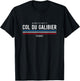 Col Du Galibier Cycling T-Shirt - T-Shirt | Black
