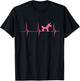 Amazing Balloon Benders Twisting Animals Balloon Artist Heartbeat EKG Pulse Unicorn Animal - Women's, Black, Small, Short Sleeve T-Shirt - T-Shirt | Black