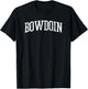 Bowdoin, Maine - Throwback Design - Vintage Worn Classic T-Shirt - T-Shirt | Black