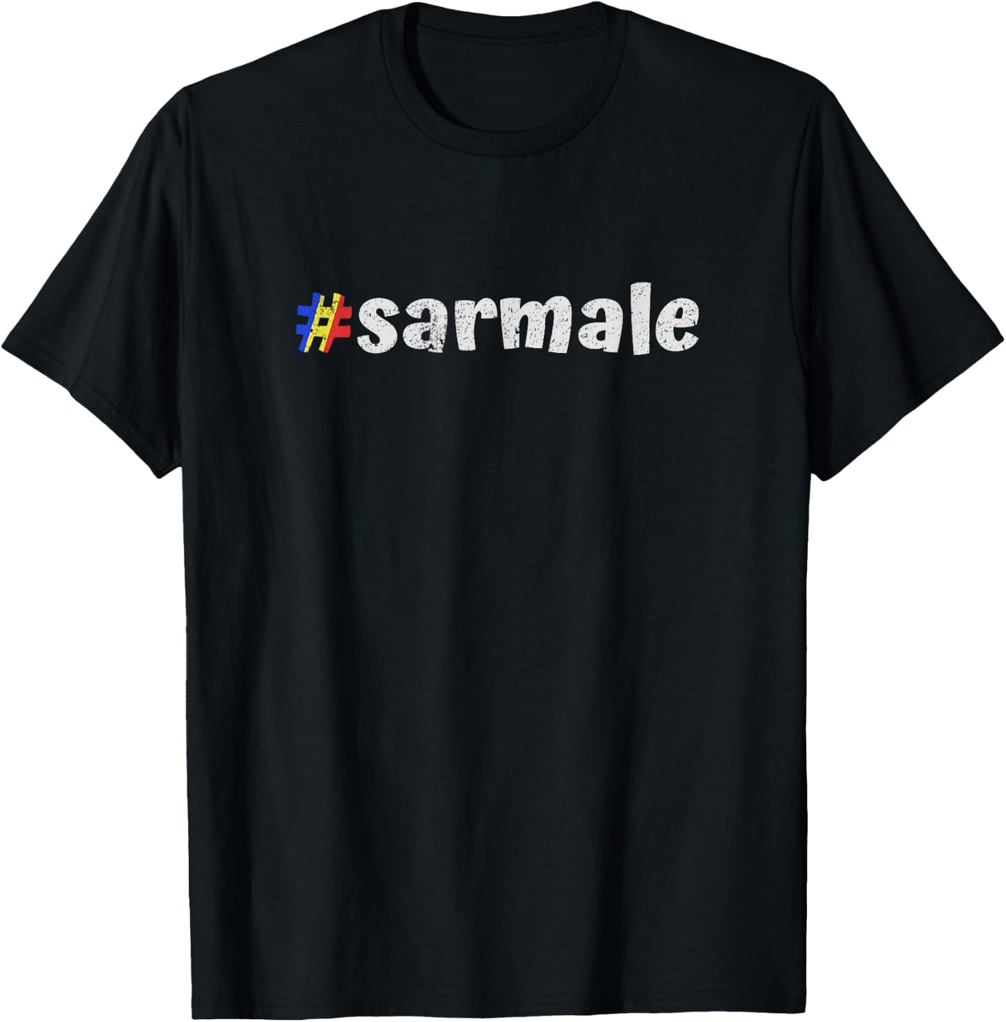 Romanian Sarmale Funny Romania Traditional Food Dish T-Shirt - T-Shirt | Black