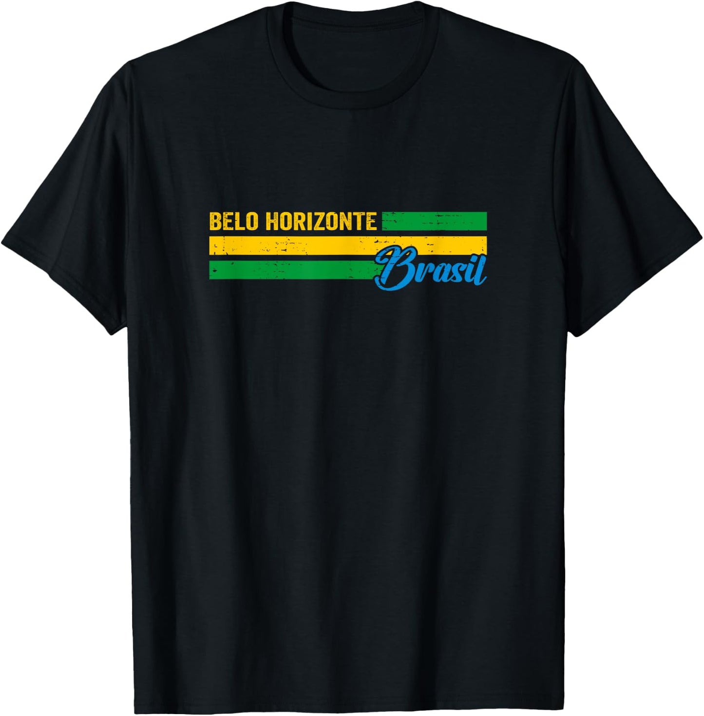 Belo Horizonte Brazil Vacation Souvenir T-Shirt - T-Shirt | Black
