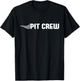 Pit Crew Pit Crew Racing Car Family Matching Birthday Party T-Shirt - T-Shirt | Black