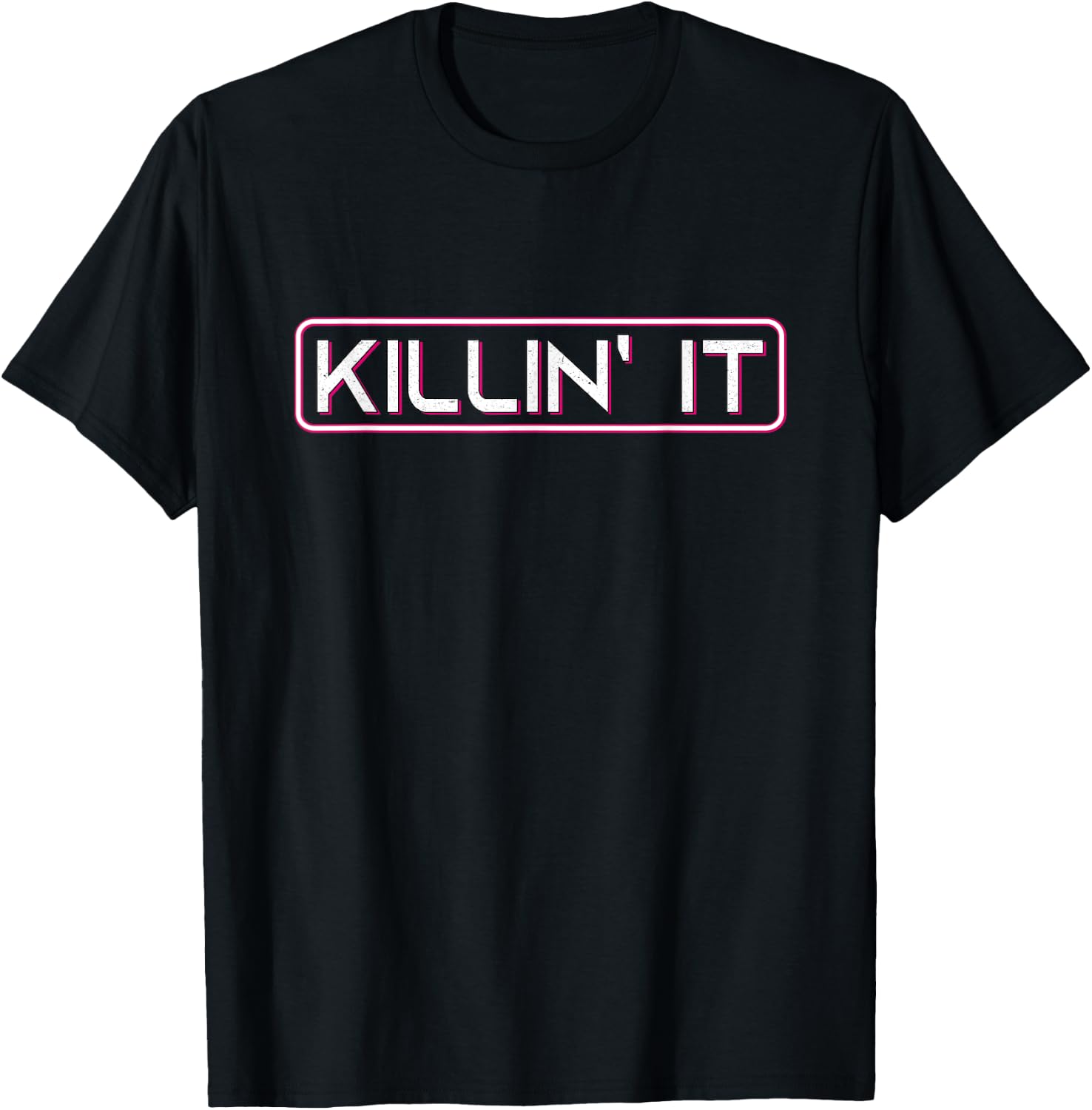 Women's Teens Girls Cute Top Elegant Modern Funny Killin' it T-Shirt - T-Shirt | Black