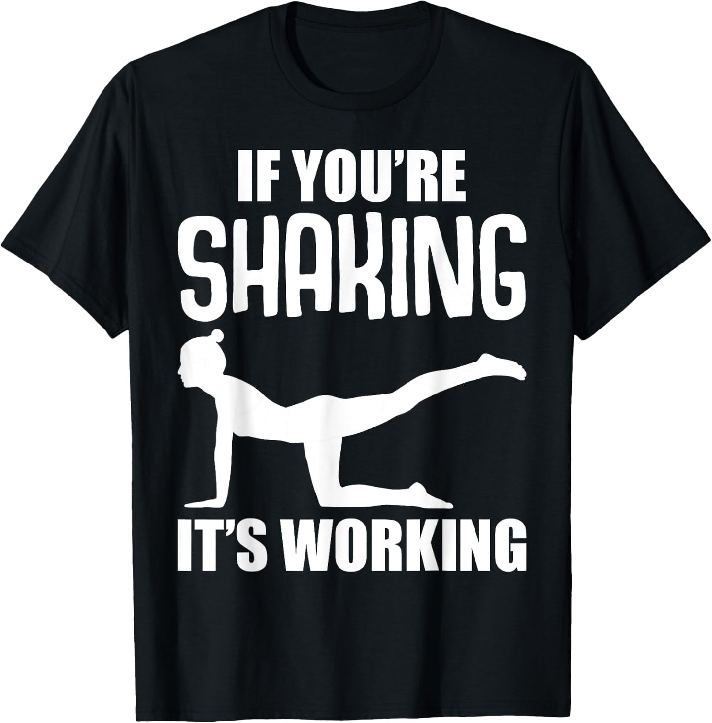Cool Pilates Gifts Black -Adults Classic Fit Cotton Polyester Workout Small T-Shirt - T-Shirt | Black