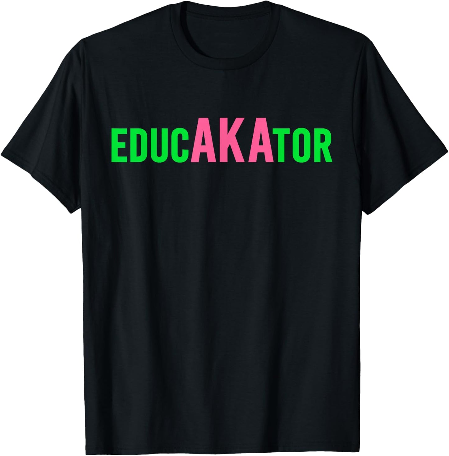Aka Educator Funny Educators & Teacher Crew School Squad T-Shirt - T-Shirt | Black