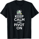 Keep Calm & Pivot - Accounting T-Shirt - T-Shirt | Black