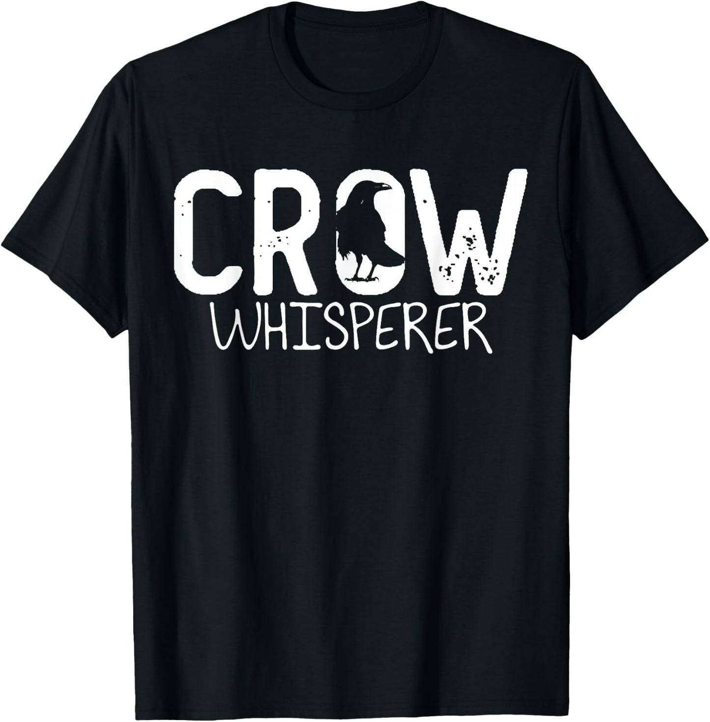 Crow Whisperer Raven Crow Whisper Raven Bird Raven T-Shirt - T-Shirt | Black
