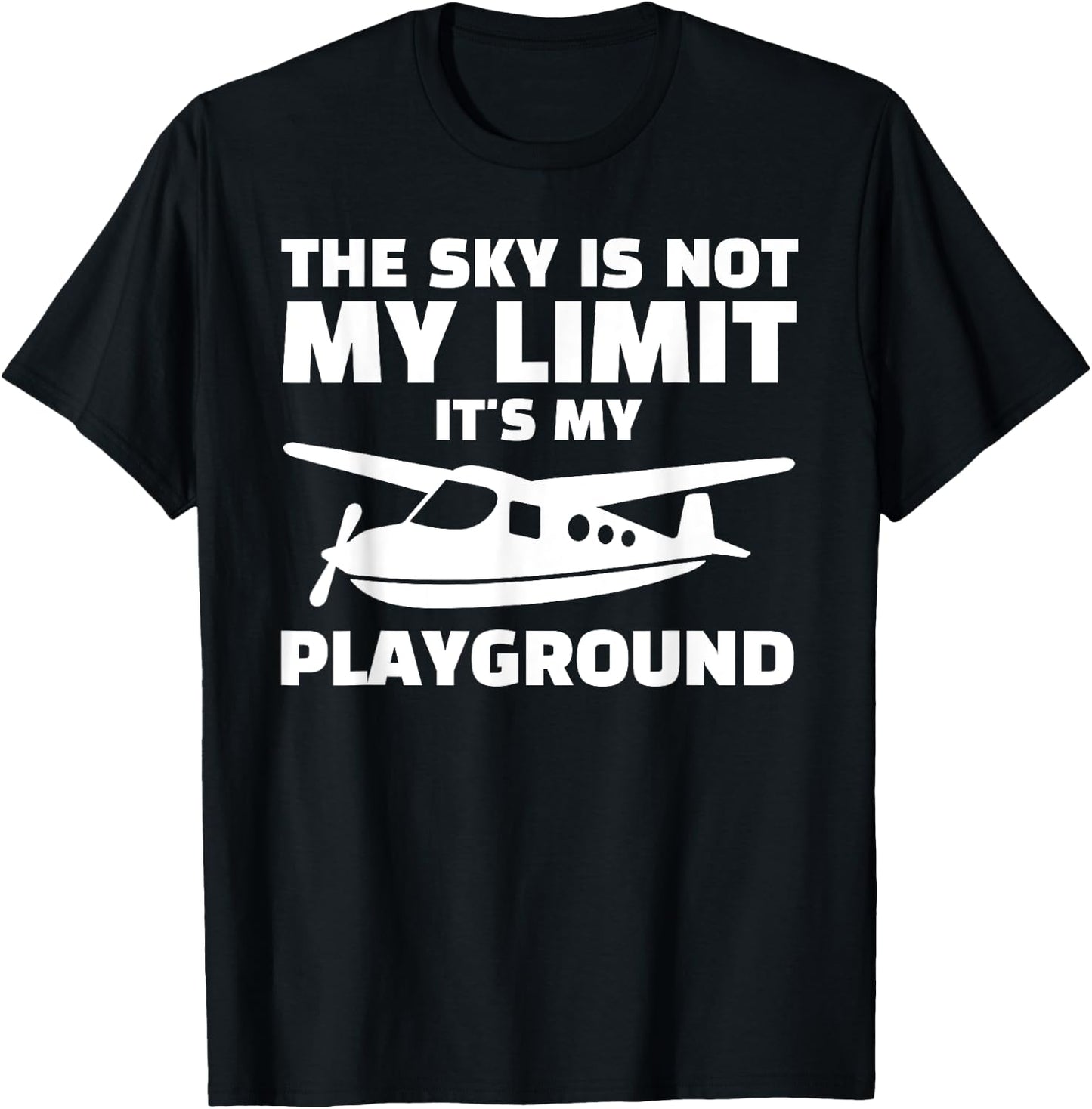 Funny Airplane Women Aviation Pilot Airplane Lovers T-Shirt - T-Shirt | Black
