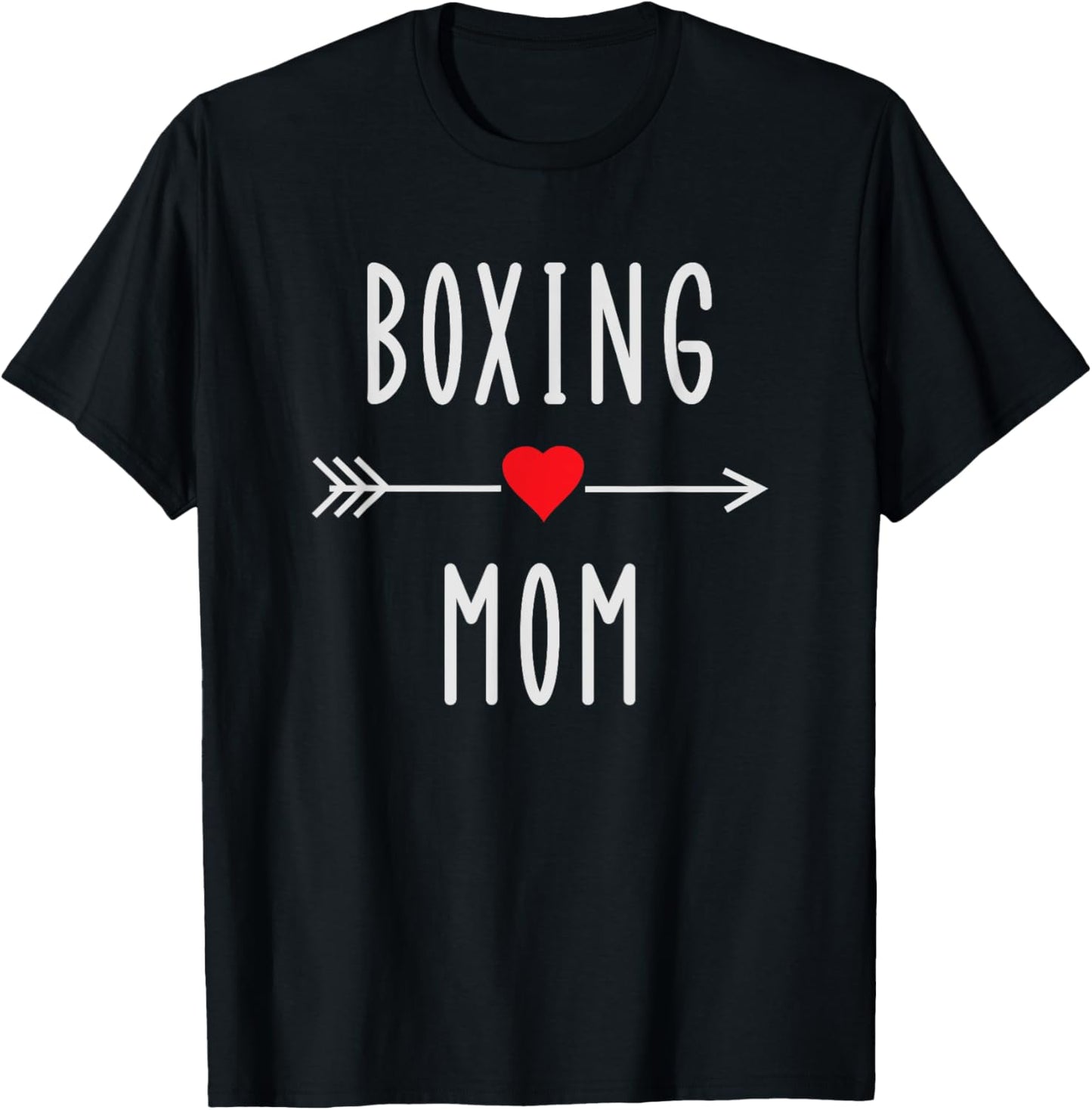 Boxing Mom Funny Boxing MMA Muay Thai Mom Gift T-Shirt - T-Shirt | Black