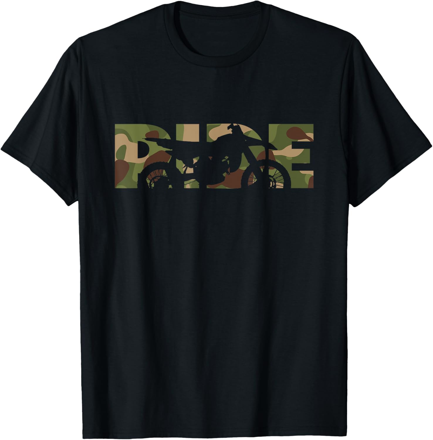 Dirt Bike Motocross Apparel - Dirt Bike Motocross T-Shirt - T-Shirt | Black