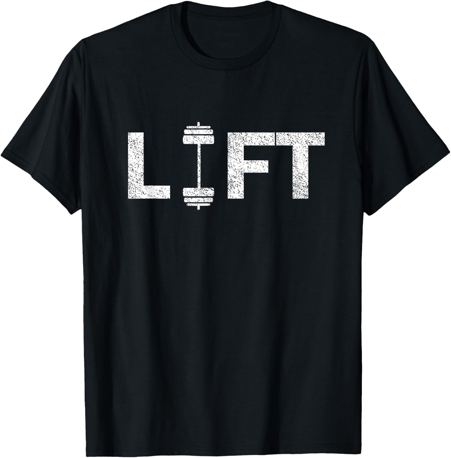 Lift Deadlifting Weightlifting Weightlift Weightlifter T-Shirt - T-Shirt | Black