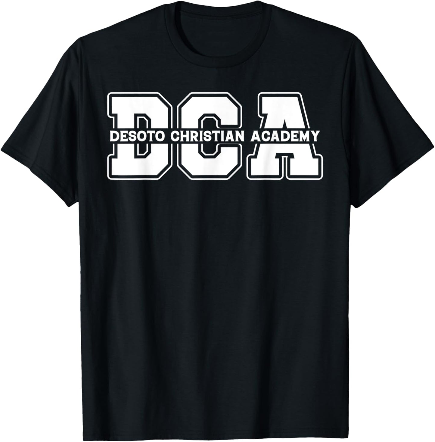Desoto Christian Academy attire T-Shirt - T-Shirt | Black