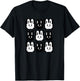 Pixel rabbit retro gaming fun T-Shirt - T-Shirt | Black