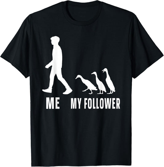 Runner Ducks Indian Duck Funny Breeder Runnerducks T-Shirt - T-Shirt | Black