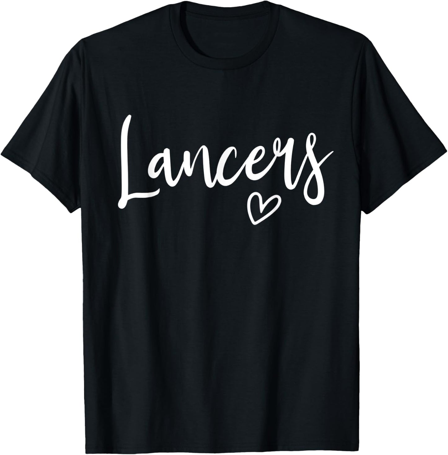 Lancers High School Lancers Sports Team Women's Lancers T-Shirt - T-Shirt | Black