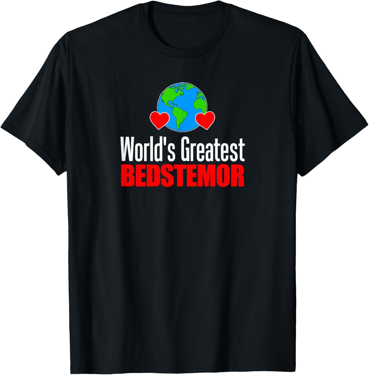 World's Greatest Bedstemor Danish Grandmother T-Shirt - T-Shirt | Black