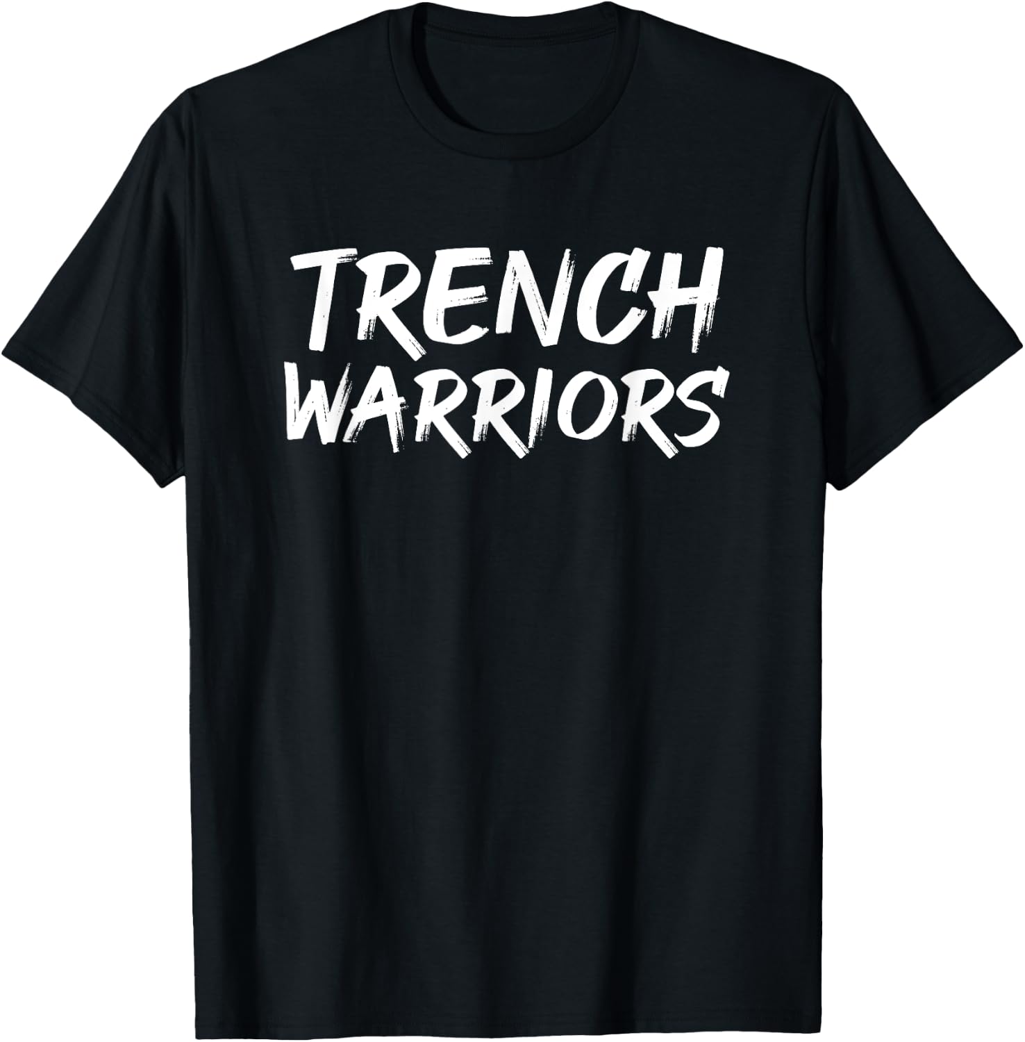 Trench Warriors Football Defensive Lineman T-Shirt - T-Shirt | Black