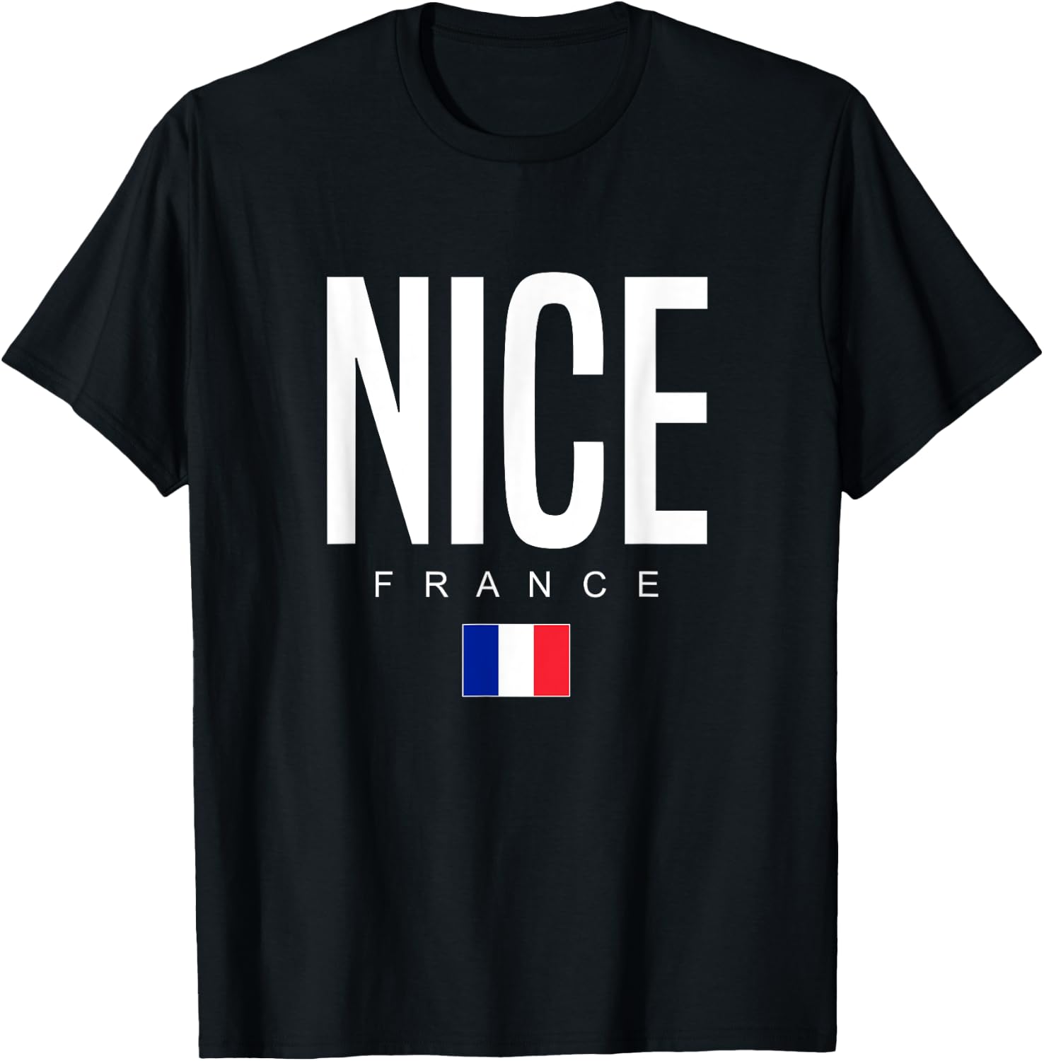 Nice France T-Shirt - T-Shirt | Black