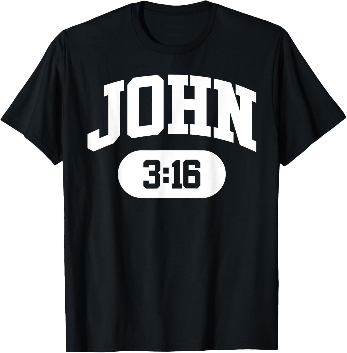 John 3:16 T-Shirt - T-Shirt | Black