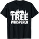 Forester Tree Whisperer Arboriculturist Forest Manager T-Shirt - T-Shirt | Black