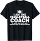 Volleyball Coach Funny Gifts Assume I'm Never Wrong T-Shirt - T-Shirt | Black
