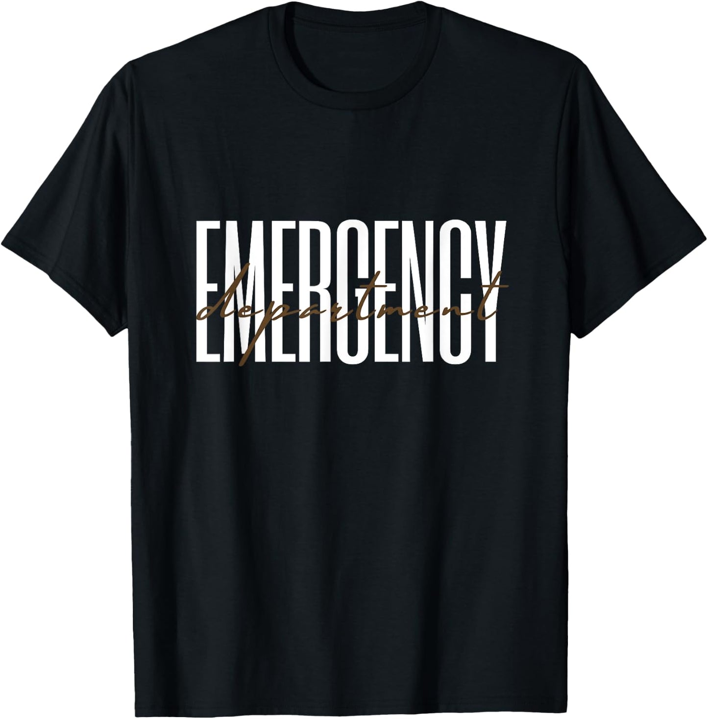 Healthcare Nursing Emergency Room Emergency Department T-Shirt - T-Shirt | Black