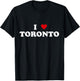I Heart Canada City - I Love Toronto T-Shirt - T-Shirt | Black