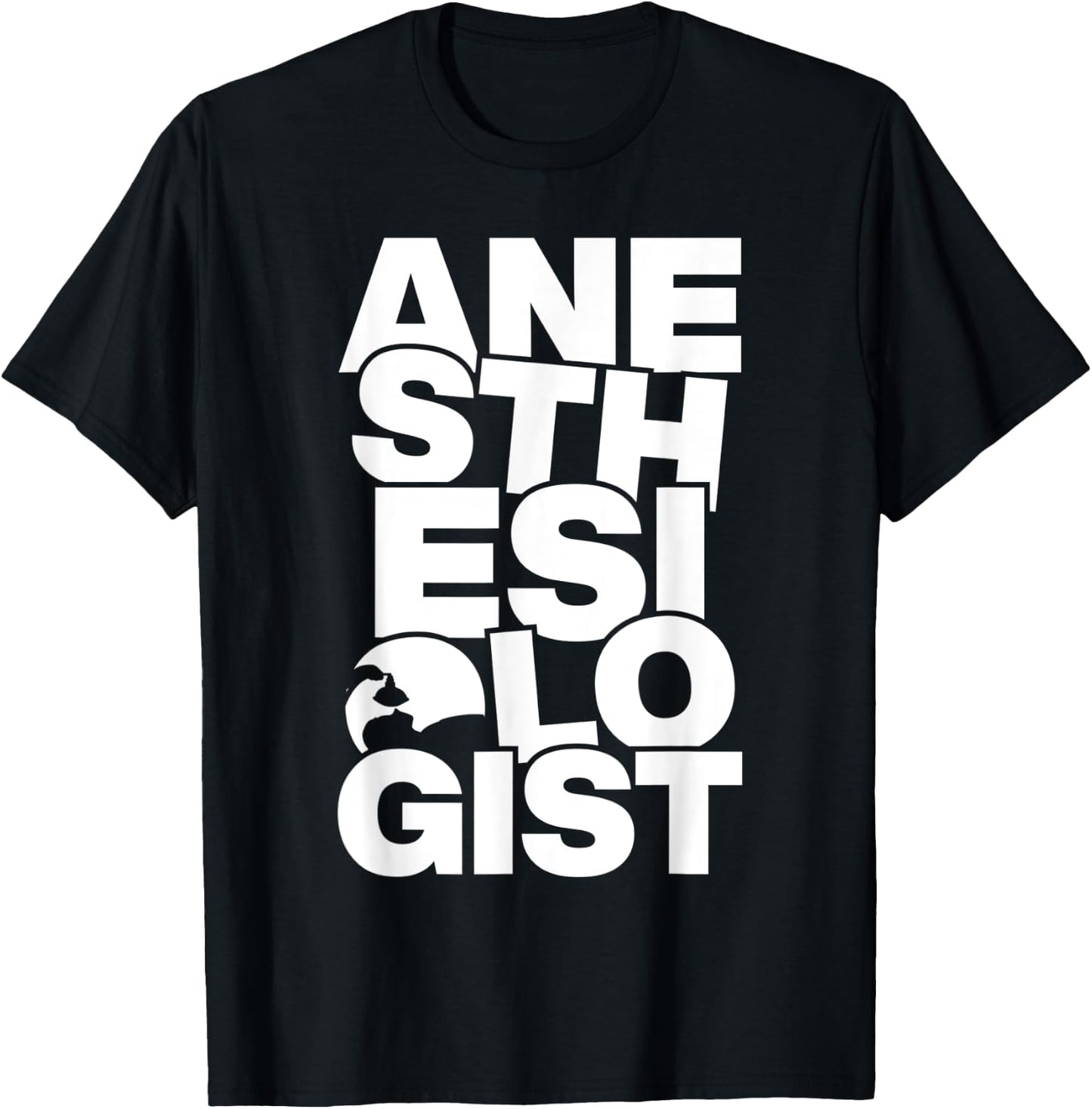 Anesthesiology Profession Job Work - Anesthesiologist T-Shirt - T-Shirt | Black