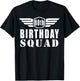 80th Birthday Squad Funny T-Shirt - T-Shirt | Black