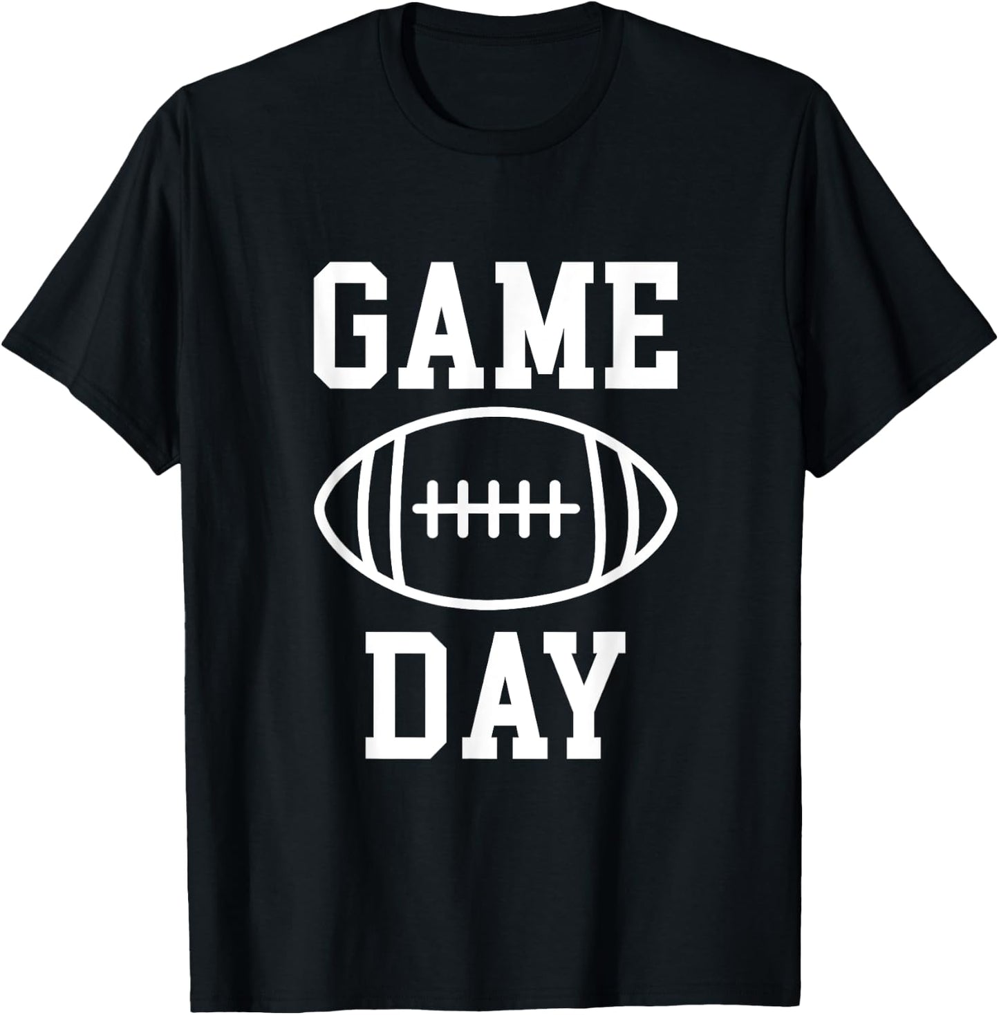 Game Day - Football - Throwback Design - Classic T-Shirt - T-Shirt | Black