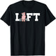 Pig Gym Weight Training Lift Deadlift T-Shirt - T-Shirt | Black