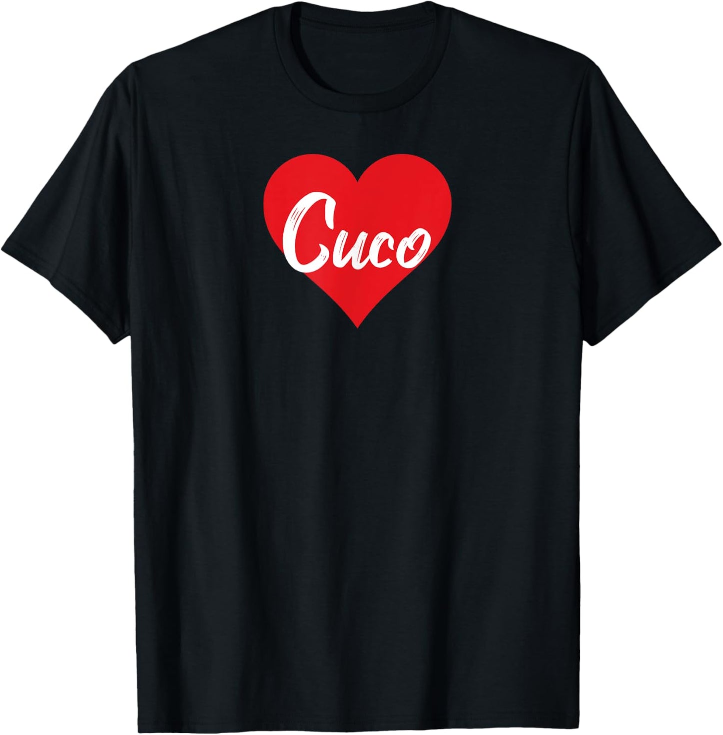 Amo a Cuco Primer Nombre Yo Corazón T-Shirt - T-Shirt | Black