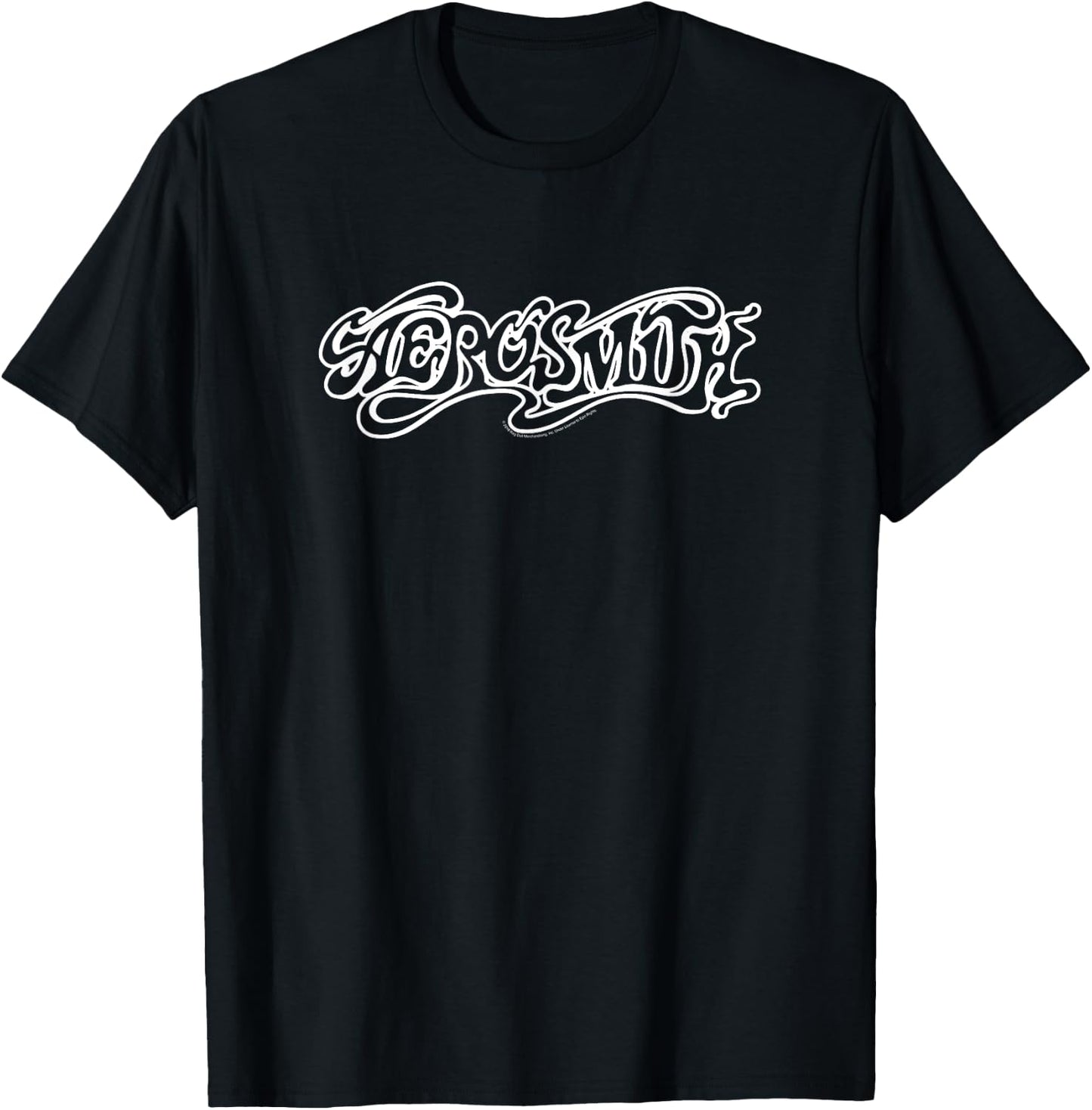 Aerosmith - Aero (White Logo) T-Shirt - T-Shirt | Black