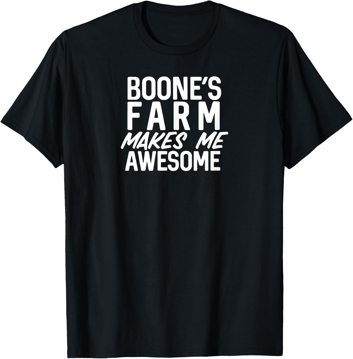 May Contain Boone, Farm Funny Wine Alcohol T-Shirt - T-Shirt | Black