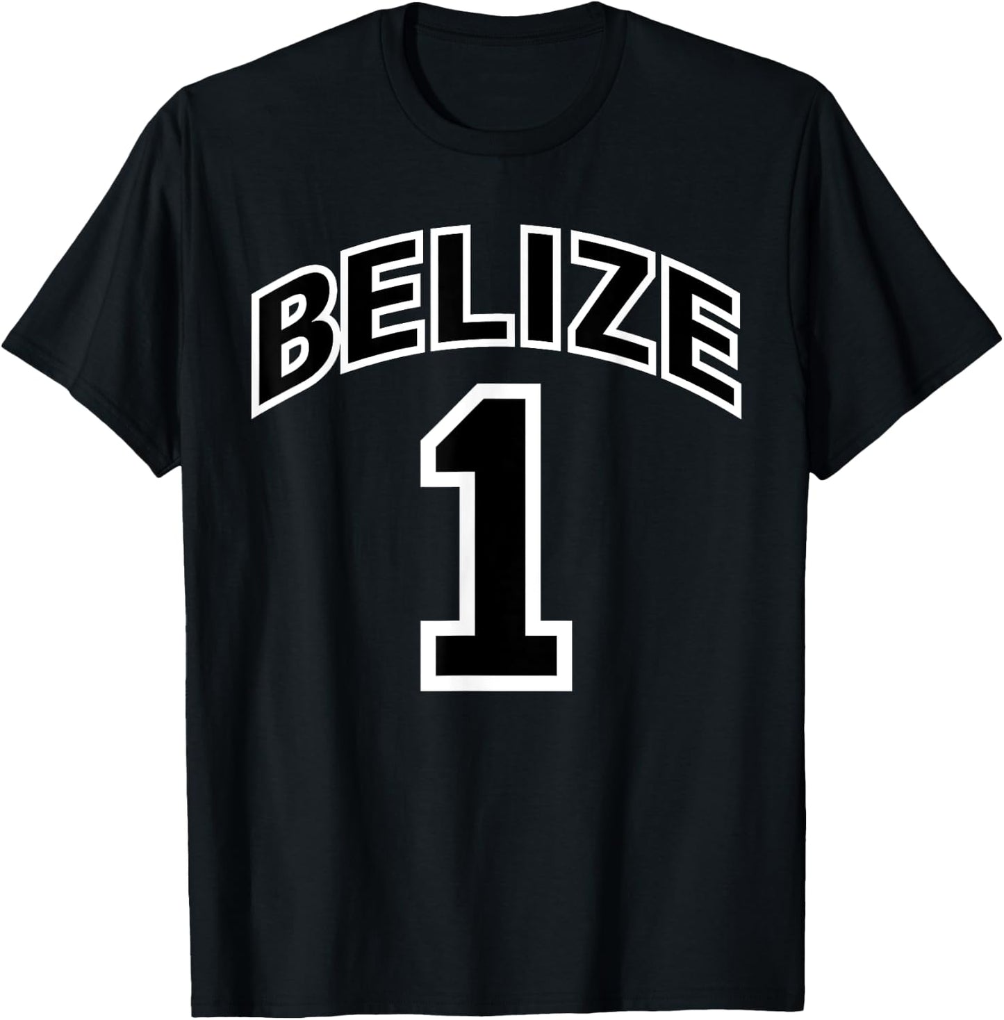 Belize One Proud Belizean T-Shirt - T-Shirt | Black