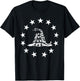 Betsy Ross Gadsden Flag T-Shirt - T-Shirt | Black