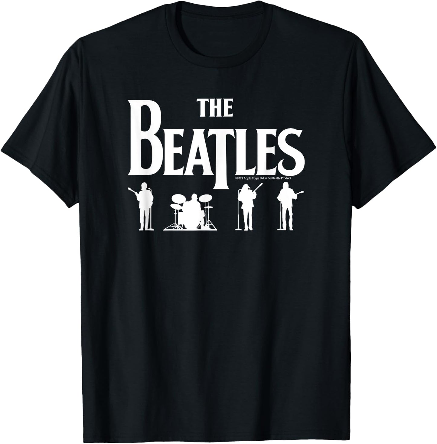 The Beatles - Silhouettes T-Shirt - T-Shirt | Black