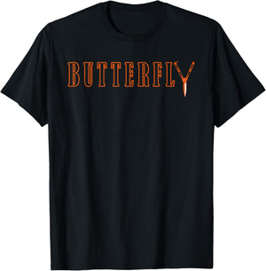 Knife butterfly Knifes Balisong Flipping Butterfly Knife T-Shirt - T-Shirt | Black