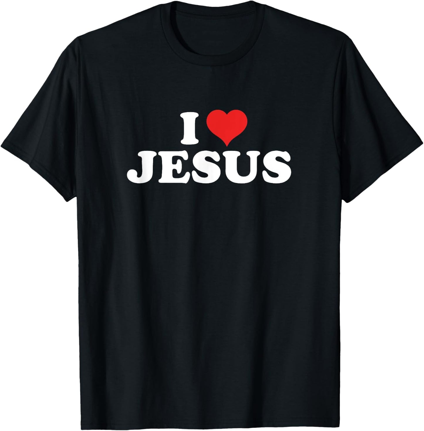 I Love Jesus T-Shirt - T-Shirt | Black