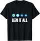 Run It All. All Weather Running Marathon Jogging Running T-Shirt - T-Shirt | Black