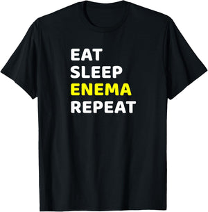Funny Endoscopy Enema Nurse Colonoscopy Sarcastic Endo Tech T-Shirt - T-Shirt | Black